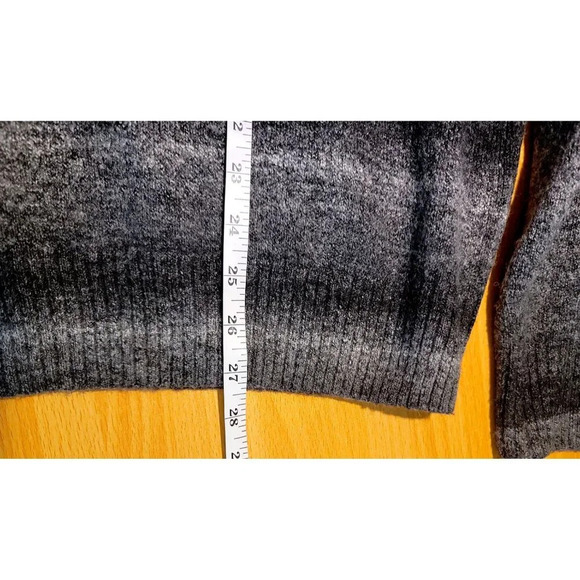 Geoffrey Beene Sweater M Pullover Stretch Wool Blend Classy Business Casual Gray - Picture 11 of 13